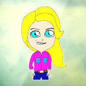 Chibi Fensteraufkleber (Blatt 3)