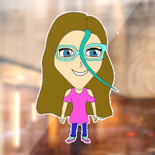 Chibi Fensteraufkleber