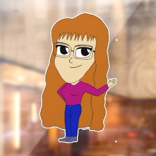 Chibi Fensteraufkleber