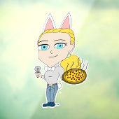 Chibi Fensteraufkleber (Blatt 3)
