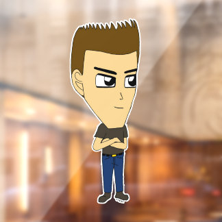 Chibi Fensteraufkleber