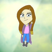 Chibi Fensteraufkleber (Blatt 3)