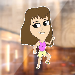 Chibi Fensteraufkleber