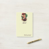 Chibi flamenco in spanischer Sprache Post-it Klebezettel (Auf Schreibtisch)