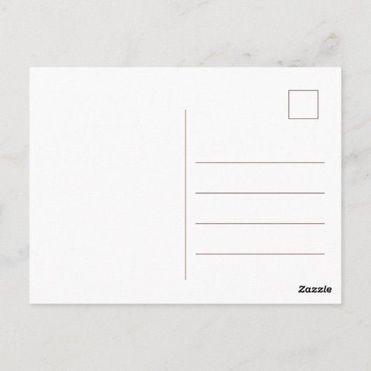 Chibi flamenco in spanischer Sprache Postkarte (Rückseite)