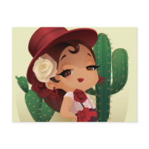 Chibi flamenco in spanischer Sprache