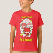 Chibi Flash - Ich würde mit Ihnen in einem Flash V T-Shirt (Vorderseite)