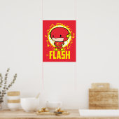 Chibi-Flash mit Elektrizität Poster (Küche)
