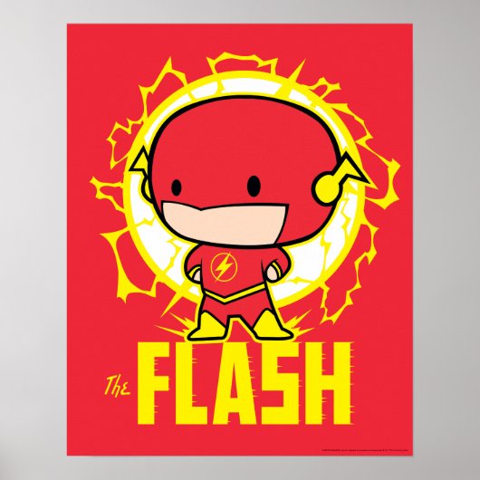 Chibi-Flash mit Elektrizität Poster (Vorne)