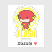 Chibi Flash mit Strom Aufkleber (Blatt)