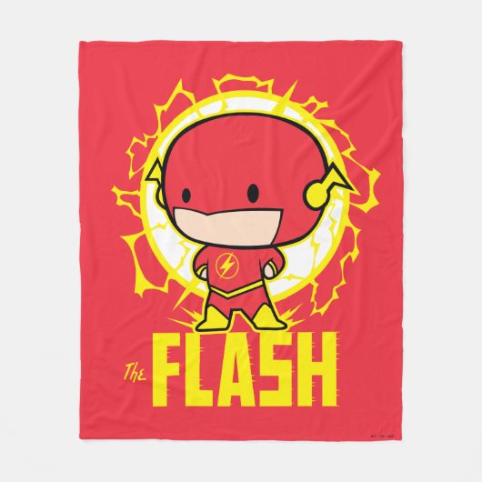 Chibi Flash mit Strom Fleecedecke (Vorderseite)