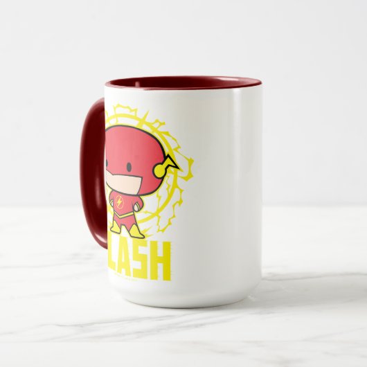 Chibi Flash mit Strom Tasse (Vorderseite Links)