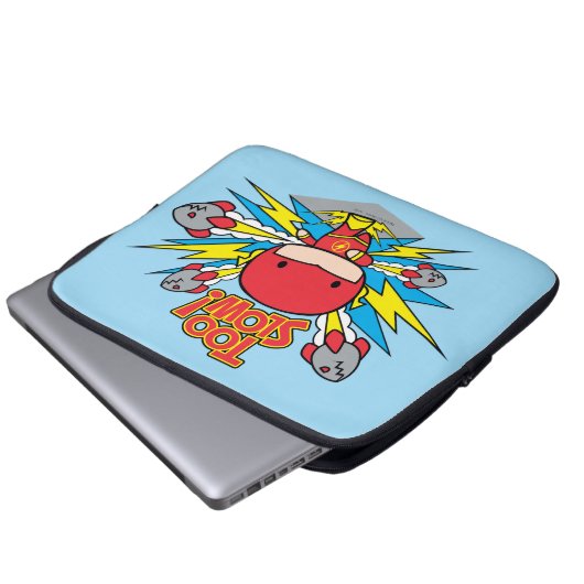 Chibi Flash Outdoor Rockets Laptopschutzhülle (Vorne Knopf)
