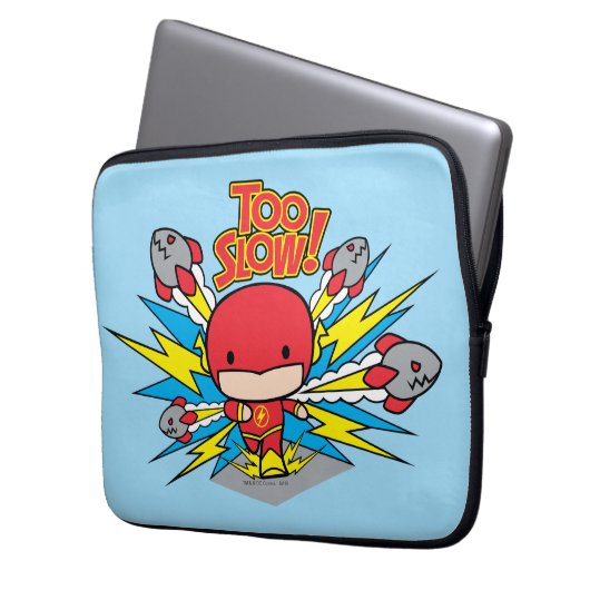Chibi Flash Outdoor Rockets Laptopschutzhülle (Vorderseite Links)