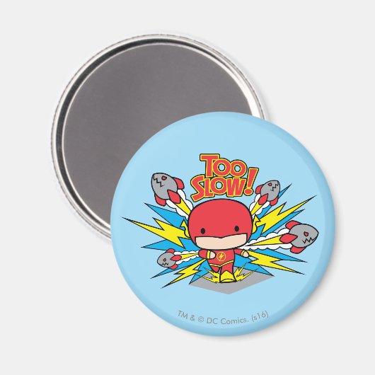 Chibi Flash Outdoor Rockets Magnet (Vorderseite/Rückseite)