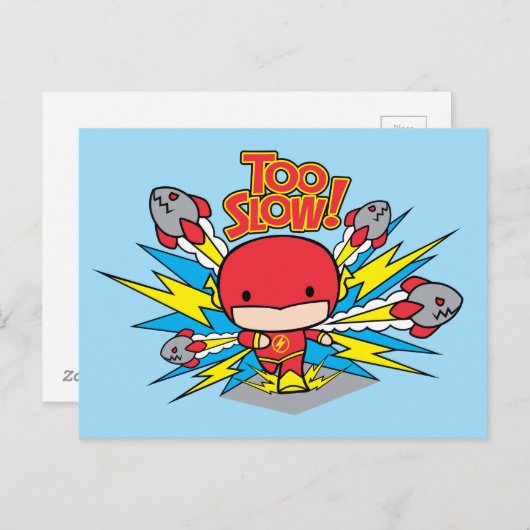 Chibi Flash Outdoor Rockets Postkarte (Vorne/Hinten)