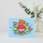 Chibi Flash Outdoor Rockets Postkarte (Stehend Vorderseite)