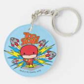 Chibi Flash Outdoor Rockets Schlüsselanhänger (Rückseite)