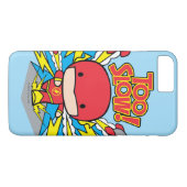 Chibi Flash überholt Raketen Case-Mate iPhone Hülle (Rückseite (Horizontal))