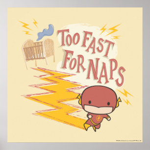 Chibi Flash Zu schnell für Nickerchen Poster