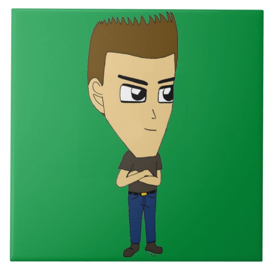 Chibi Fliese (Vorderseite)