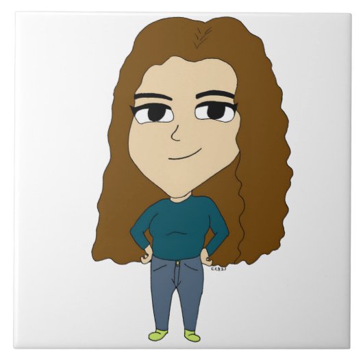 Chibi Fliese (Vorderseite)