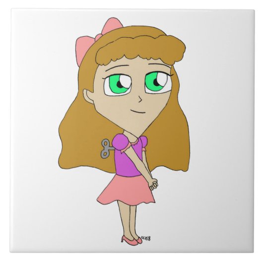 Chibi Fliese (Vorderseite)