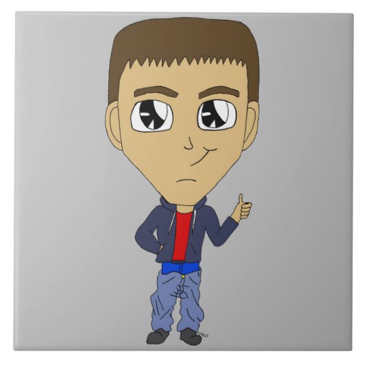 Chibi Fliese (Vorderseite)