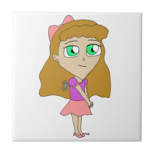 Chibi Fliese (Vorderseite)