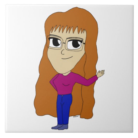 Chibi Fliese (Vorderseite)