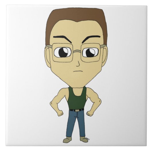 Chibi Fliese (Vorderseite)