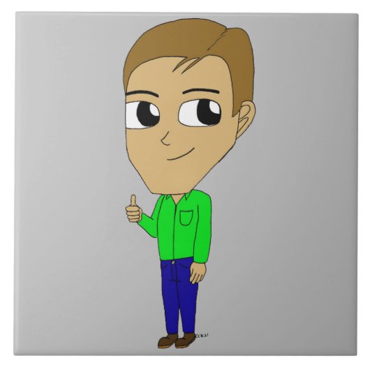 Chibi Fliese (Vorderseite)