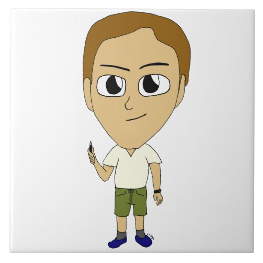 Chibi Fliese (Vorderseite)