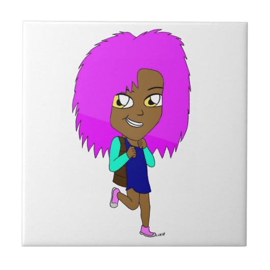 Chibi Fliese (Vorderseite)