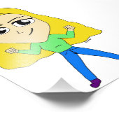 Chibi Fotodruck (Ecke)