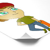 Chibi Fotodruck (Ecke)