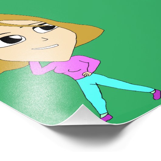 Chibi Fotodruck (Ecke)