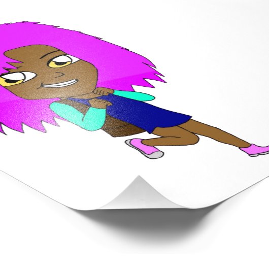 Chibi Fotodruck (Ecke)