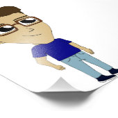 Chibi Fotodruck (Ecke)