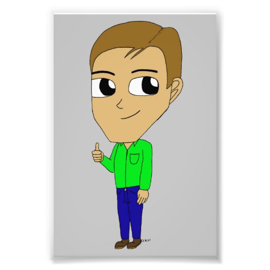 Chibi Fotodruck (Vorne)