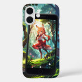 Chibi Fox Adventure Case-Mate iPhone Hülle (Rückseite)