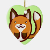 Chibi Fox Keramikornament (Rechts)