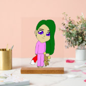 Chibi Foxy Girl Acrylschild (Hochzeit)