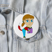 Chibi Foxy Girl Button (Beispiel)