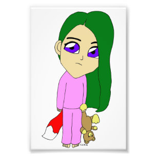 Chibi Foxy Girl Fotodruck