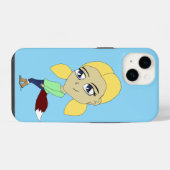 Chibi Foxy Girl iPhone Hülle (Rückseite (Horizontal))