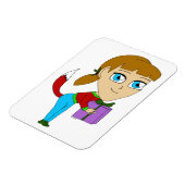 Chibi Foxy Girl Magnet (Linke Seite)