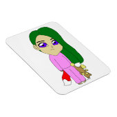 Chibi Foxy Girl Magnet (Rechte Seite)