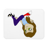 Chibi-Foxy-Girl-Magnet Magnet (Horizontal)