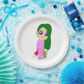 Chibi Foxy Girl Pappteller (Party)